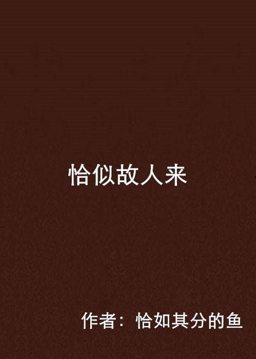 恰似故人来,穿越时空的深情邂逅